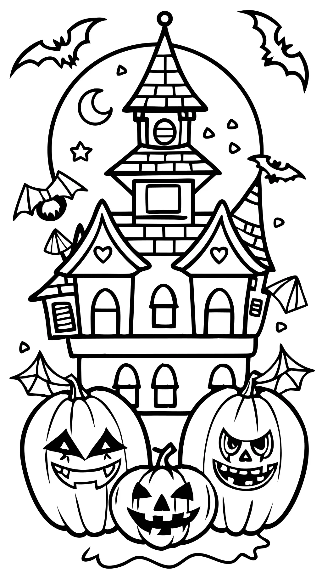 coloriages d’Halloween imprimables pour adultes